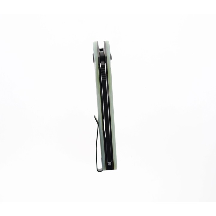 Couteau Bestech Slyther Jade Manche G-10 Lame Acier 14C28N IKBS Linerlock Clip BTKG51B2 - Livraison Gratuite