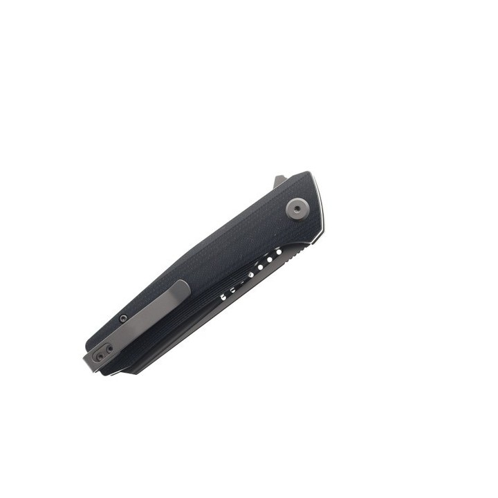 Couteau Bestech Slyther Black Manche G-10 Lame Acier 14C28N IKBS Linerlock Clip BTKG51A2 - Livraison Gratuite