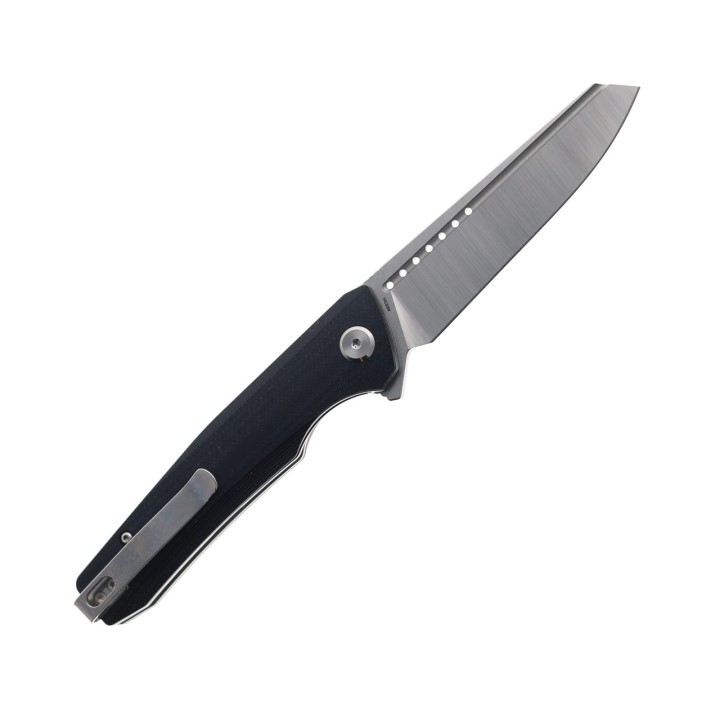 Couteau Bestech Slyther Black Manche G-10 Lame Acier 14C28N IKBS Linerlock Clip BTKG51A1 - Livraison Gratuite