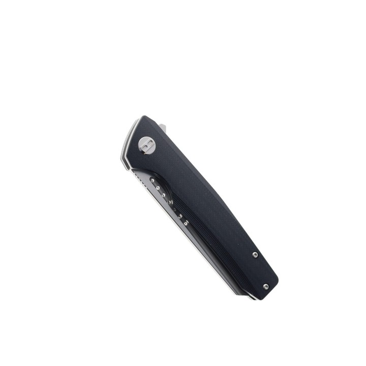 Couteau Bestech Slyther Black Manche G-10 Lame Acier 14C28N IKBS Linerlock Clip BTKG51A1 - Livraison Gratuite
