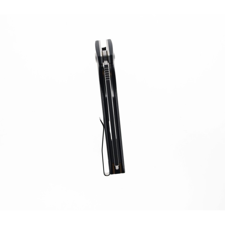 Couteau Bestech Slyther Black Manche G-10 Lame Acier 14C28N IKBS Linerlock Clip BTKG51A1 - Livraison Gratuite