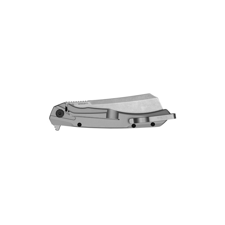 Couteau Kershaw Strata Cleaver Lame Acier D2 Manche G10/Acier KIVT Framelock Clip KS2078 - Livraison Gratuite