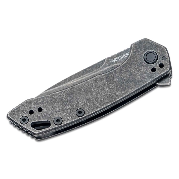Couteau Kershaw Radar A/O Lame Acier 8Cr13MoV Manche Acier Framelock Clip KS5560 - Livraison Gratuite