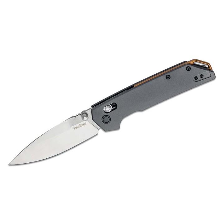 Couteau Kershaw Iridium DuraLock Lame Acier D2 Manche Aluminium IKBS Clip KS2038 - Livraison Gratuite