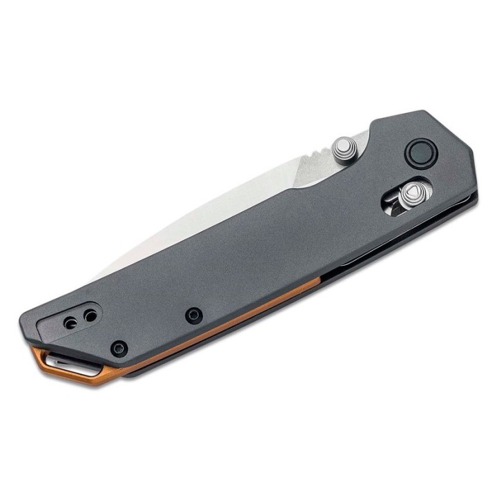 Couteau Kershaw Iridium DuraLock Lame Acier D2 Manche Aluminium IKBS Clip KS2038 - Livraison Gratuite