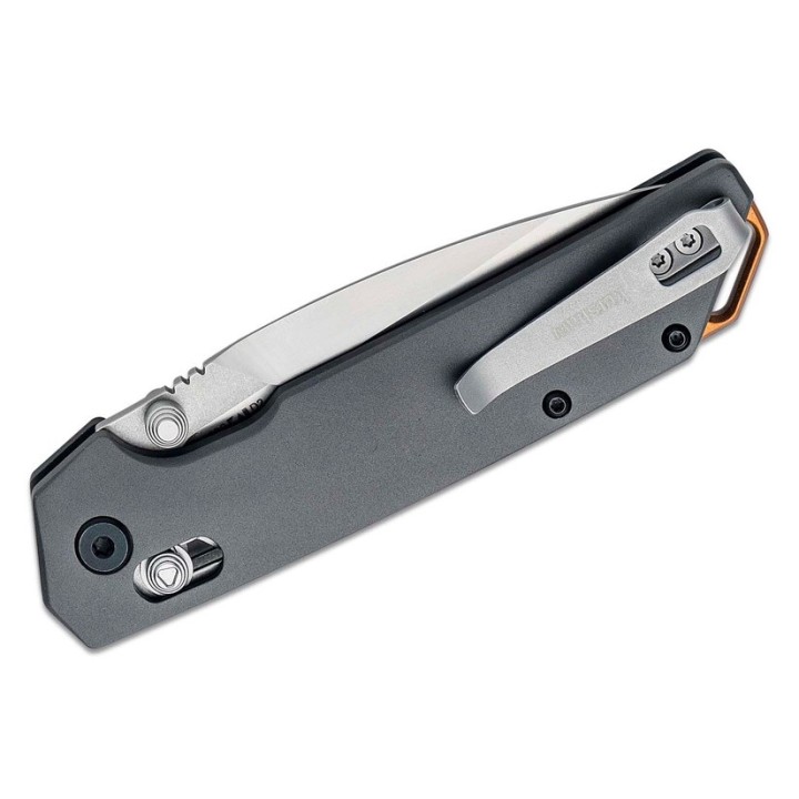 Couteau Kershaw Iridium DuraLock Lame Acier D2 Manche Aluminium IKBS Clip KS2038 - Livraison Gratuite