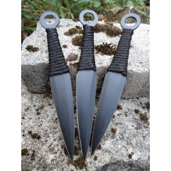 Lot de 12 Couteaux de Lancer de Ninja Kunai Throwning PA3335 - Livraison Gratuite