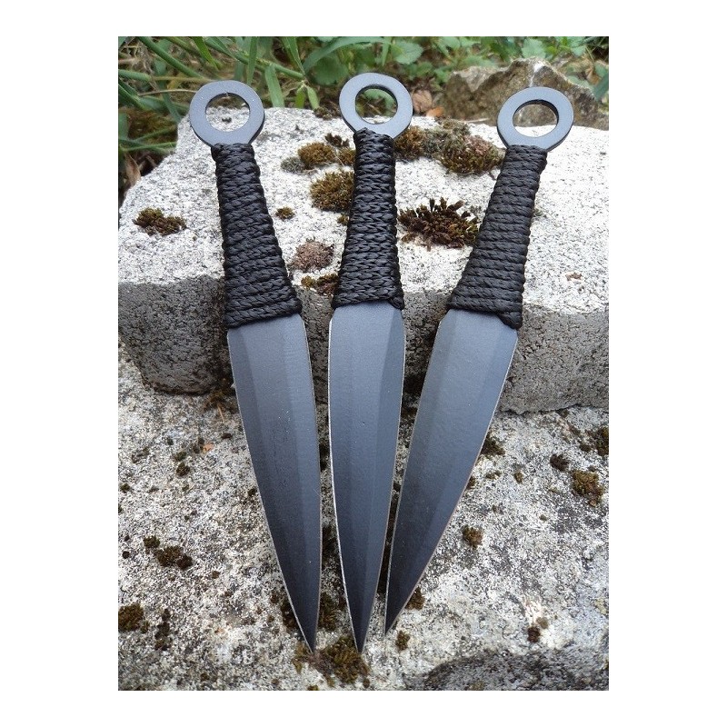 Kunai en acier, Arme de lancer ninja / Manga