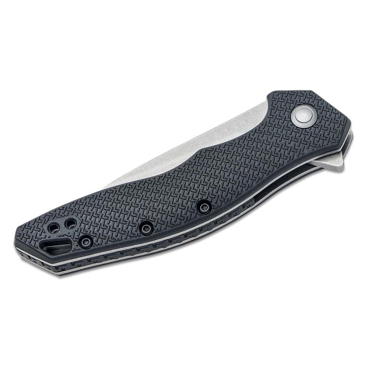 Couteau Kershaw Shoreline A/O Lame Acier 8Cr13MoV Manche GRN Linerlock Clip KS1845 - Livraison Gratuite