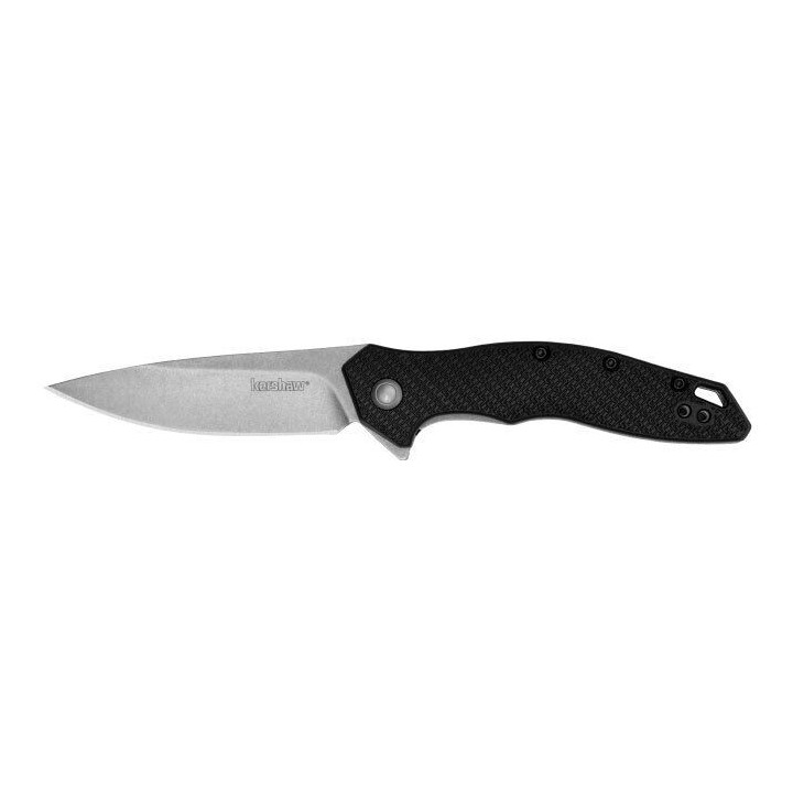 Couteau Kershaw Shoreline A/O Lame Acier 8Cr13MoV Manche GRN Linerlock Clip KS1845 - Livraison Gratuite