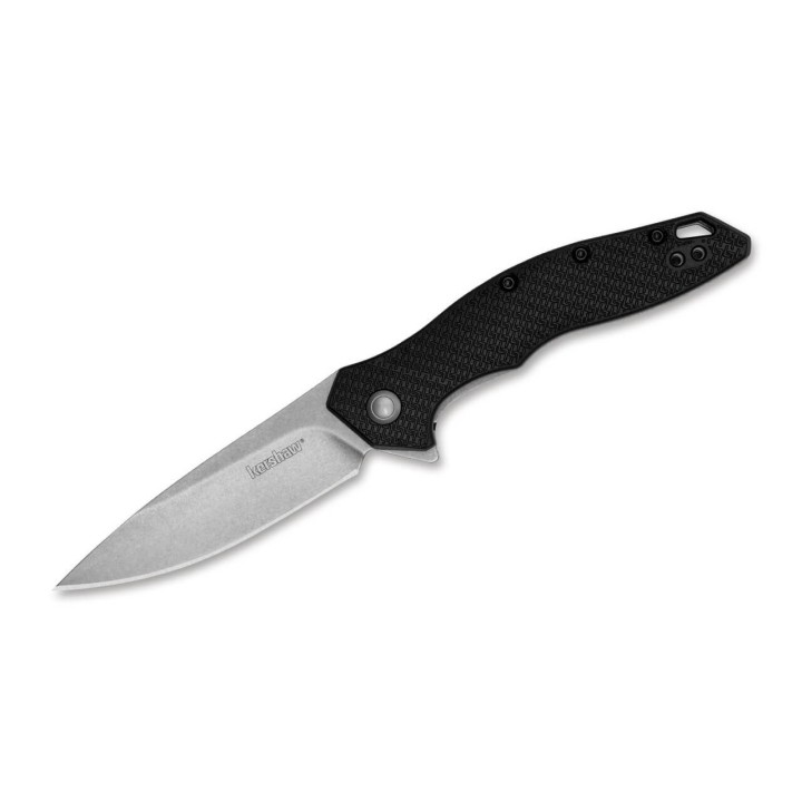 Couteau Kershaw Shoreline A/O Lame Acier 8Cr13MoV Manche GRN Linerlock Clip KS1845 - Livraison Gratuite