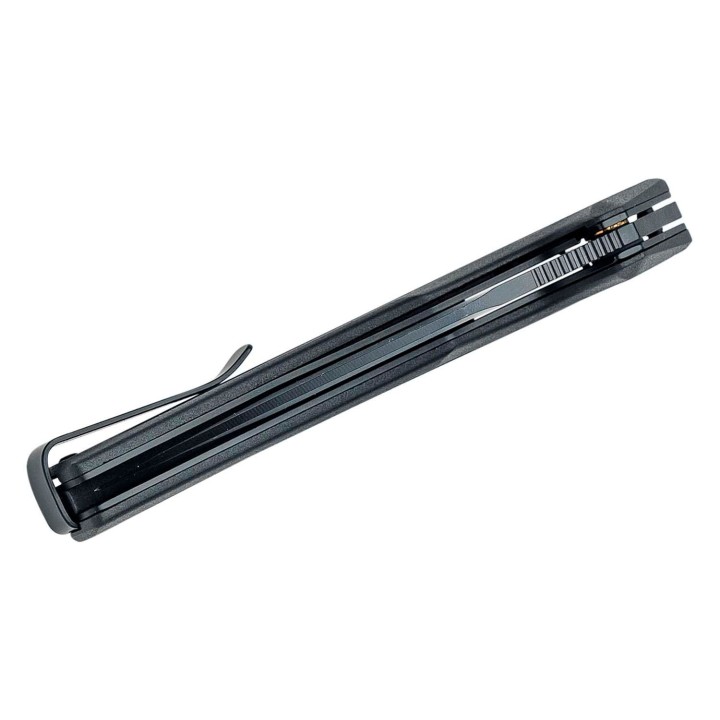 Couteau Kershaw Lateral A/O Lame Acier 8Cr13MoV Serr Manche GRN Linerlock Clip KS1645BLKST - Livraison Gratuite