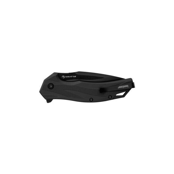 Couteau Kershaw Lateral A/O Lame Acier 8Cr13MoV Serr Manche GRN Linerlock Clip KS1645BLKST - Livraison Gratuite