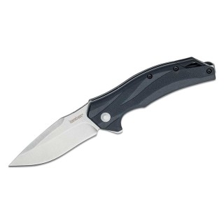 Couteau Kershaw Lateral A/O Lame Acier 8Cr13MoV Plain Manche GRN Linerlock Clip KS1645 - Livraison Gratuite