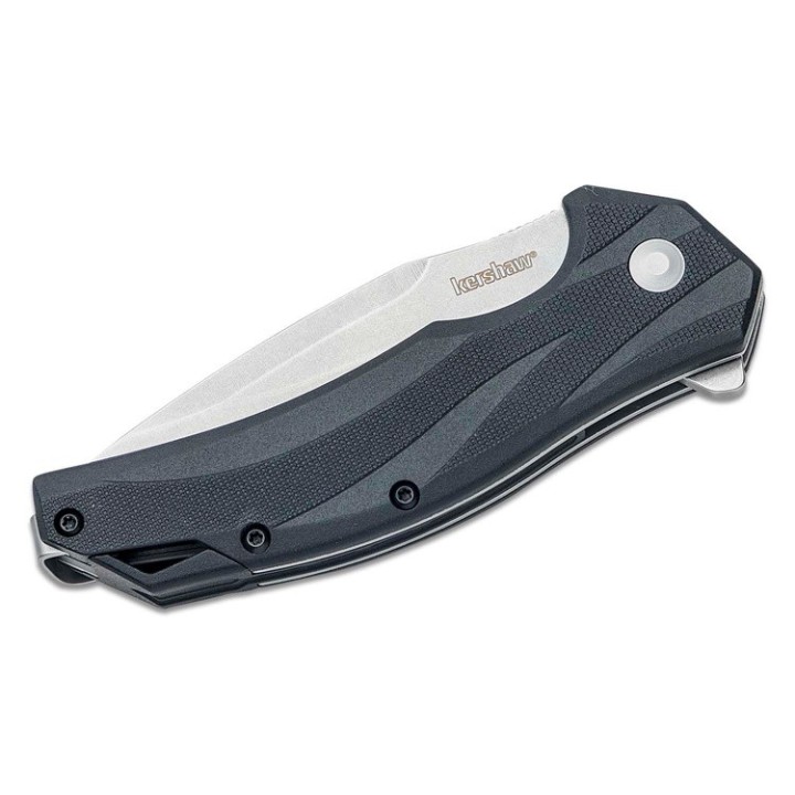 Couteau Kershaw Lateral A/O Lame Acier 8Cr13MoV Plain Manche GRN Linerlock Clip KS1645 - Livraison Gratuite