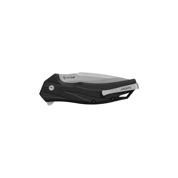 Couteau Kershaw Lateral A/O Lame Acier 8Cr13MoV Plain Manche GRN Linerlock Clip KS1645 - Livraison Gratuite