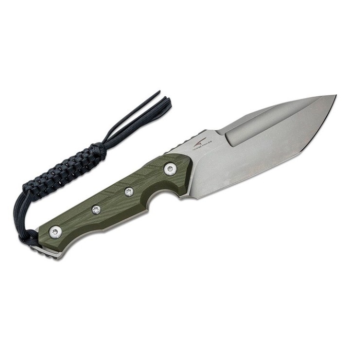 Couteau CIVIVI Maxwell Green Lame Acier D2 Green Tanto Manche G10 Etui Kydex CIVC210402 - Livraison Gratuite
