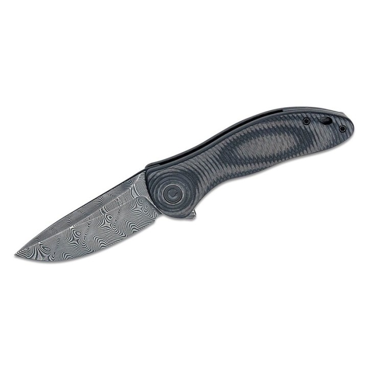Couteau CIVIVI Synergy 3 Damas Manche G10/FCarbone IKBS Linerlock Clip C20075DDS1 - Livraison Gratuite