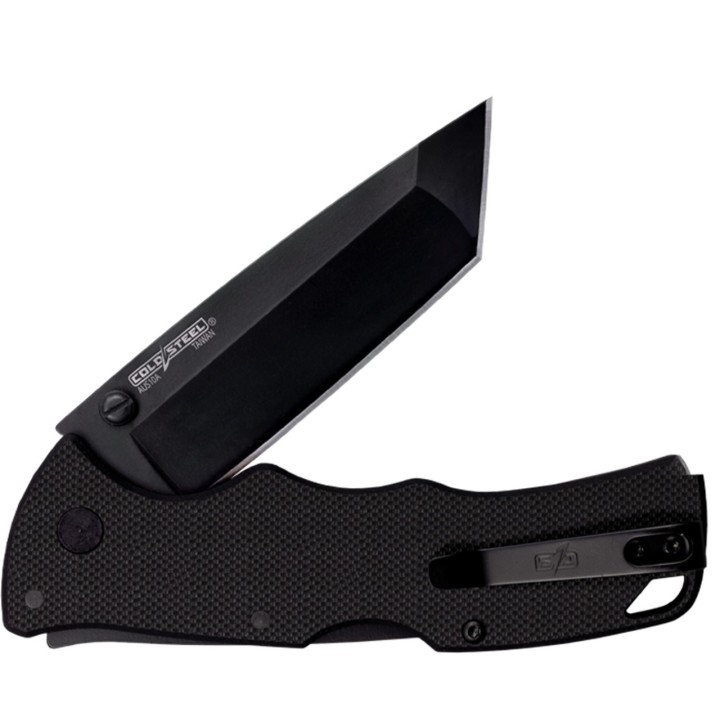 Couteau Cold Steel Verdict Tanto Lame Acier AUS-10A Manche G10 Tri-Ad Lock Clip CSFLC3T10A - Livraison Gratuite