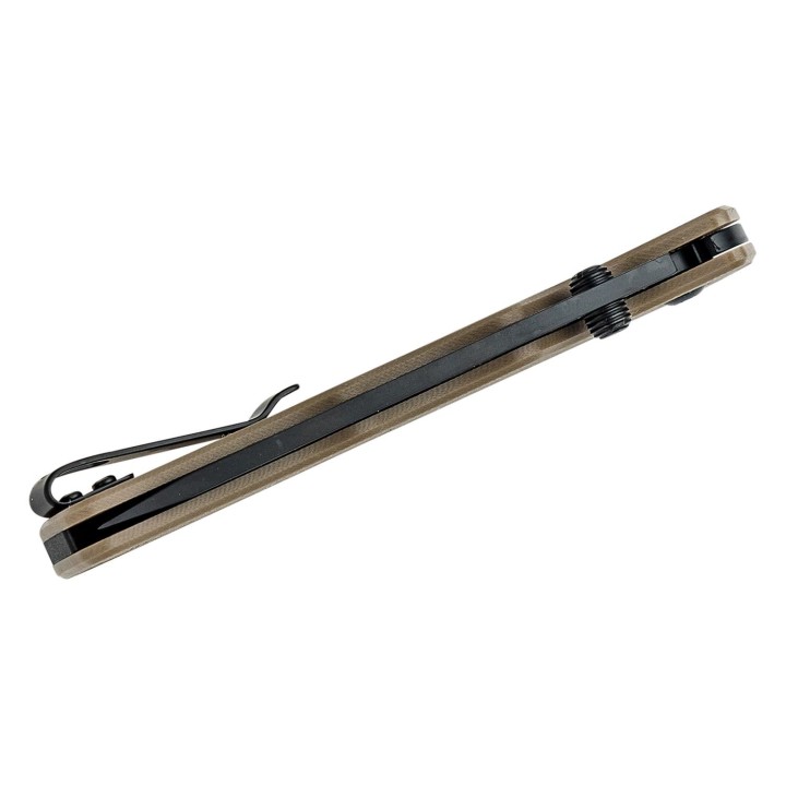 Couteau Cold Steel Verdict Tanto Lame Acier AUS-10A Manche G10 FDE Tri-Ad Lock Clip CSFLC3T10AFDE - Livraison Gratuite