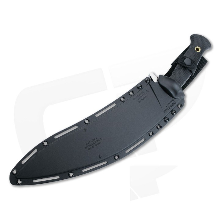 Couteau Cold Steel Gurkha Kukri Plus Lame Acier CPM-3V Manche Kray-Ex Etui Secure-Ex CS35GKP - Livraison Gratuite