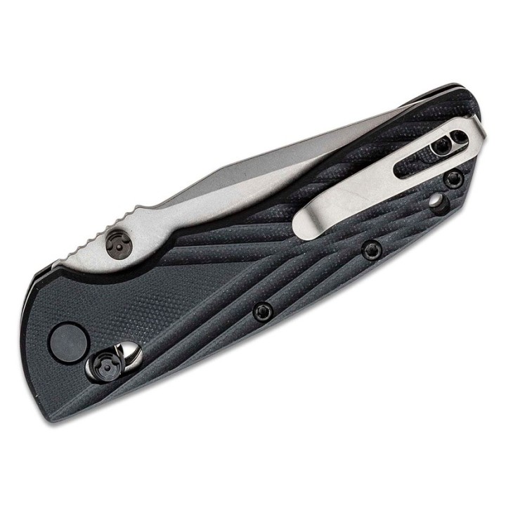 Couteau Hogue Deka ABLE Lock CPM-20CV SW Clip Point Blade Black G10 Handles Clip USA HO24279 - Livraison Gratuite