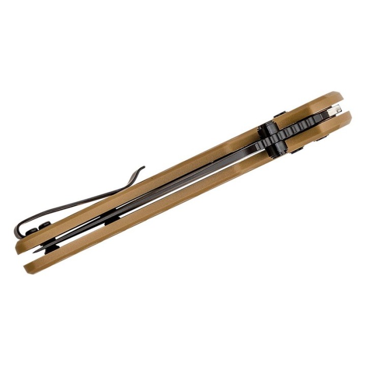 Couteau Hogue Deka ABLE Lock FDE Lame Acier CPM-MagnaCut Manche Polymère Clip USA HO24377 - Livraison Gratuite