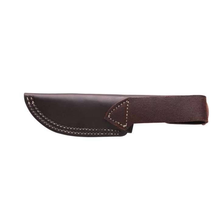 Couteau TOPS Woodcraft Manche Micarta Lame Acier Carbone 1095 Etui Cuir Made USA TPWC01 - Livraison Gratuite