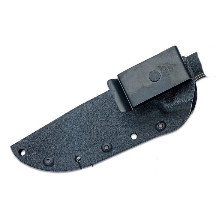 Couteau TOPS Idaho Hunter Bronze Lame Acier Carbone 1095 Manche Micarta Etui Kydex Made USA TPTIH03 - Livraison Gratuite