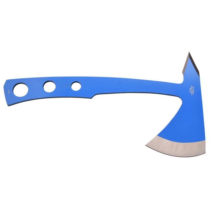 Set de 2 Haches de Lancer Perfect Point Throwing Axe Lame Acier Blue Etui Nylon PP107BL2 - Livraison Gratuite