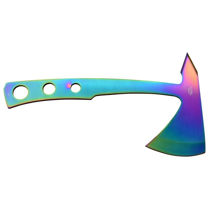 Set de 2 Haches de Lancer Perfect Point Throwing Axe Lame Acier Spectrum Etui Nylon PP107RB2 - Livraison Gratuite