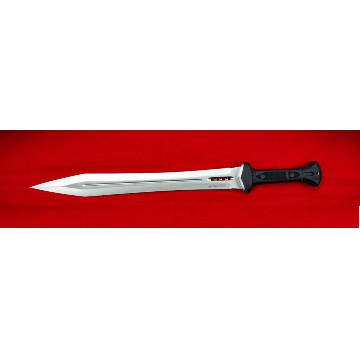 Sabre Glaive United Cutlery Honshu Gladiator Sword Lame Acier 7Cr13 Manche TPR Etui Cuir UC3431 - Livraison Gratuite