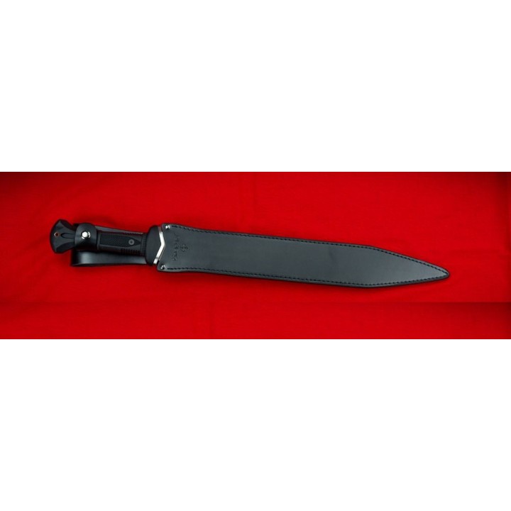 Sabre Glaive United Cutlery Honshu Gladiator Sword Lame Acier 7Cr13 Manche TPR Etui Cuir UC3431 - Livraison Gratuite