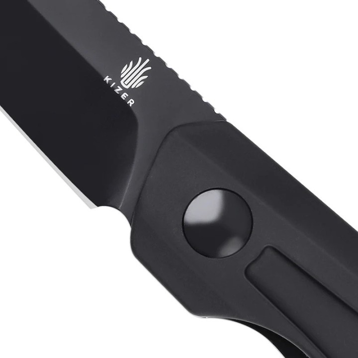 Couteau Kizer Cutlery Spot Black Manche G10 Lame Acier 154CM Linerlock Clip KIV3620C2 - Livraison Gratuite