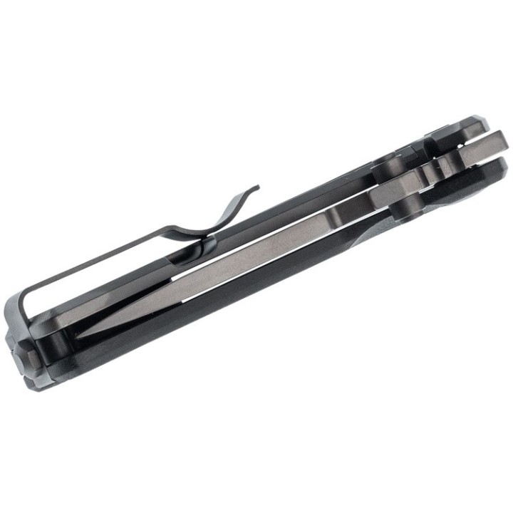 Couteau DPx Gear HEST/F Urban Black Manche G10/Titane Lame Acier CPM-154 IKBS Clip DPXHSF061 - Livraison Gratuite