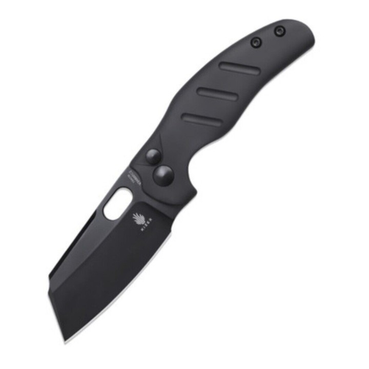 Couteau Kizer Sheepdog C01c Mini Manche Aluminium Lame Acier 154CM Button Lock Clip KIV3488BC2 - Livraison Gratuite