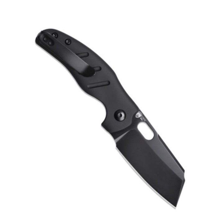 Couteau Kizer Sheepdog C01c Mini Manche Aluminium Lame Acier 154CM Button Lock Clip KIV3488BC2 - Livraison Gratuite