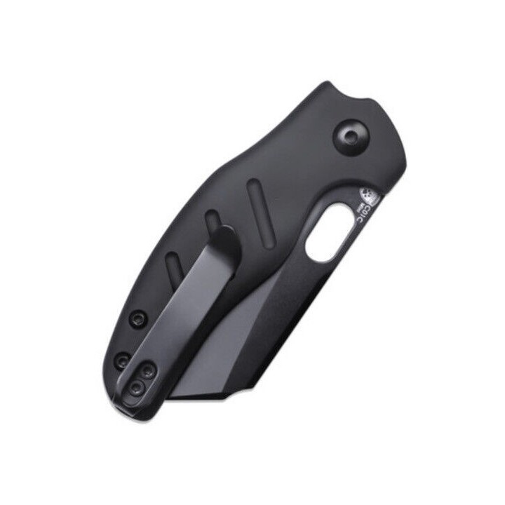 Couteau Kizer Sheepdog C01c Mini Manche Aluminium Lame Acier 154CM Button Lock Clip KIV3488BC2 - Livraison Gratuite