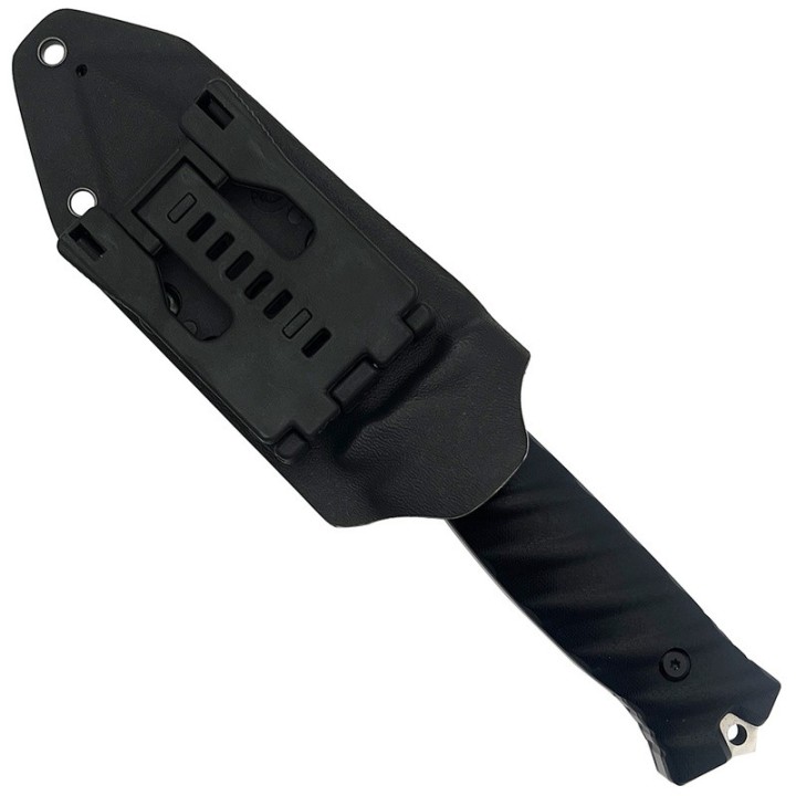 Couteau Tactical Takumitak Fulcrum Military Satin Tanto Lame Acier D2 Manche G10 Etui Kydex TKF201SL - Livraison Gratuite