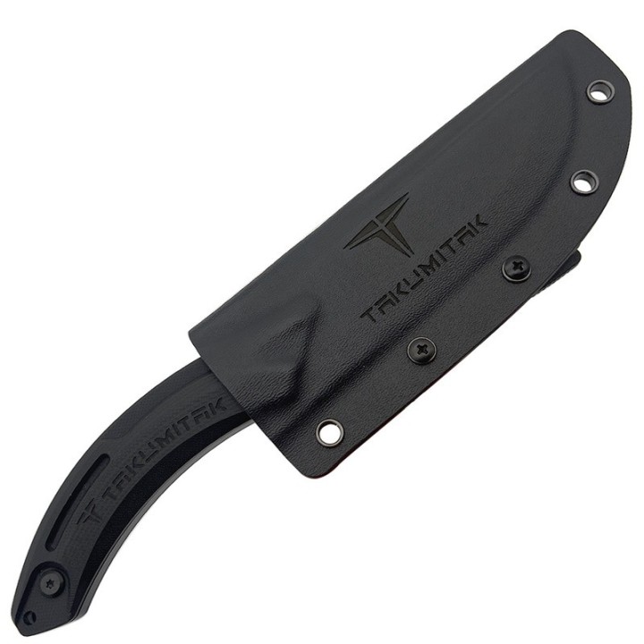 Couteau Takumitak HUNTER Straight Back Lame Acier D2 Manche G10 Etui Kydex TKF207SL - Livraison Gratuite