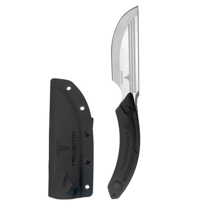 Couteau Takumitak HUNTER Straight Back Lame Acier D2 Manche G10 Etui Kydex TKF207SL - Livraison Gratuite