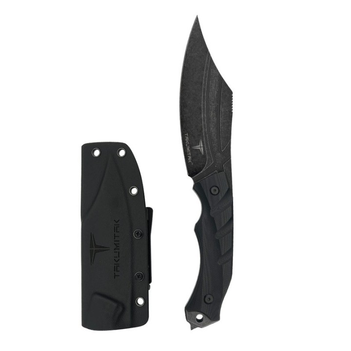 Couteau Takumitak Alert Lame Acier D2 Stonewash Manche G10 Etui Kydex TKF210SW - Livraison Gratuite