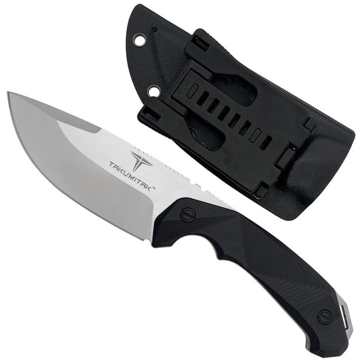 Couteau Takumitak COMPANION Lame Acier D2 Satin Manche G10 Etui Kydex TKF212SL - Livraison Gratuite
