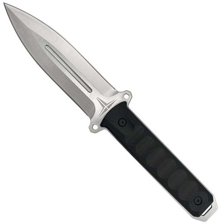 Couteau Takumitak HITTER Lame Dague Acier D2 Satin Manche G10 Etui Kydex TKF214SL - Livraison Gratuite