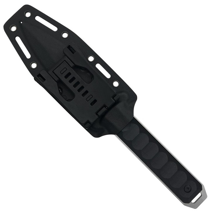 Couteau Takumitak HITTER Lame Dague Acier D2 Satin Manche G10 Etui Kydex TKF214SL - Livraison Gratuite