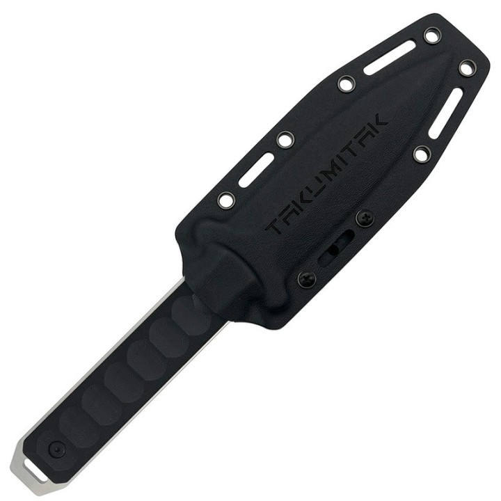 Couteau Takumitak HITTER Lame Dague Acier D2 Satin Manche G10 Etui Kydex TKF214SL - Livraison Gratuite