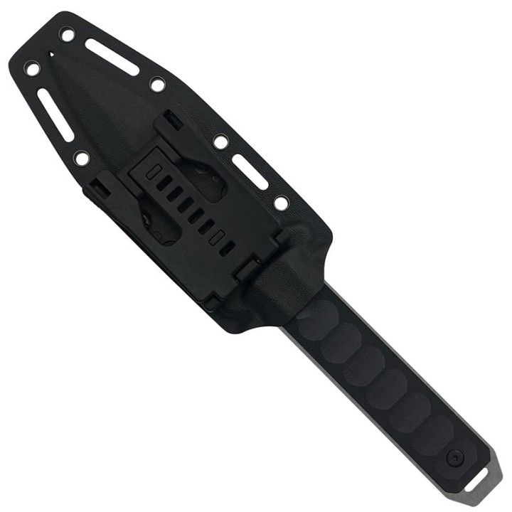 Couteau Takumitak HITTER Lame Dague Acier D2 Stonewash Manche G10 Etui Kydex TKF214SW - Livraison Gratuite