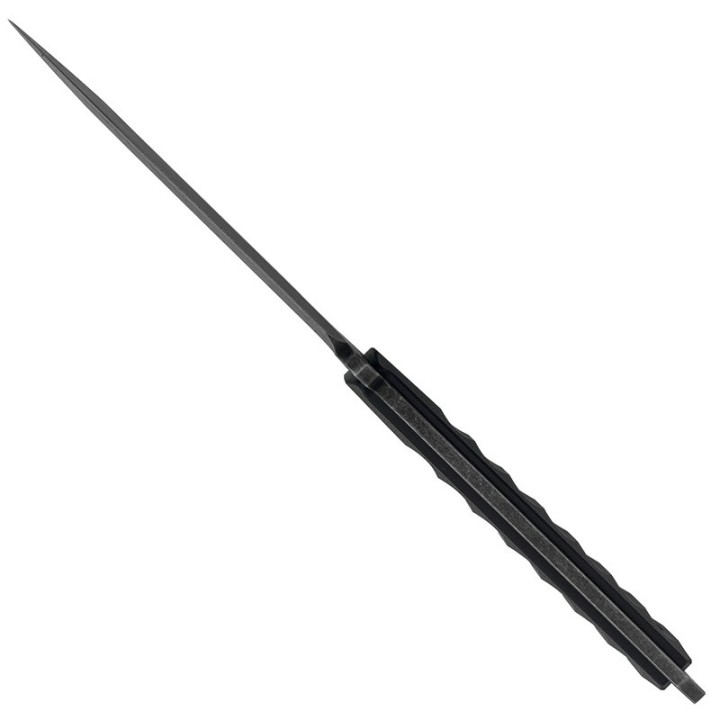 Couteau Takumitak HITTER Lame Dague Acier D2 Stonewash Manche G10 Etui Kydex TKF214SW - Livraison Gratuite
