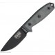 Couteau ESEE Model 3 Standard Edge Lame Acier 1095 Manche Micarta Made In USA ES3PB - Livraison Gratuite