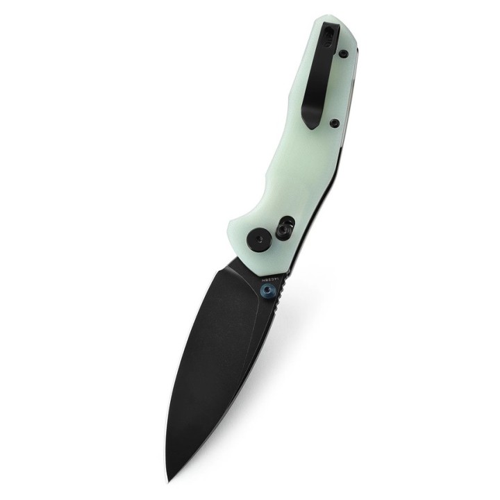 Couteau Bestech Ronan Jade Manche G10 Lame Acier 14C28N Black IKBS Crossbar Lock Clip BTKMK02I - Livraison Gratuite